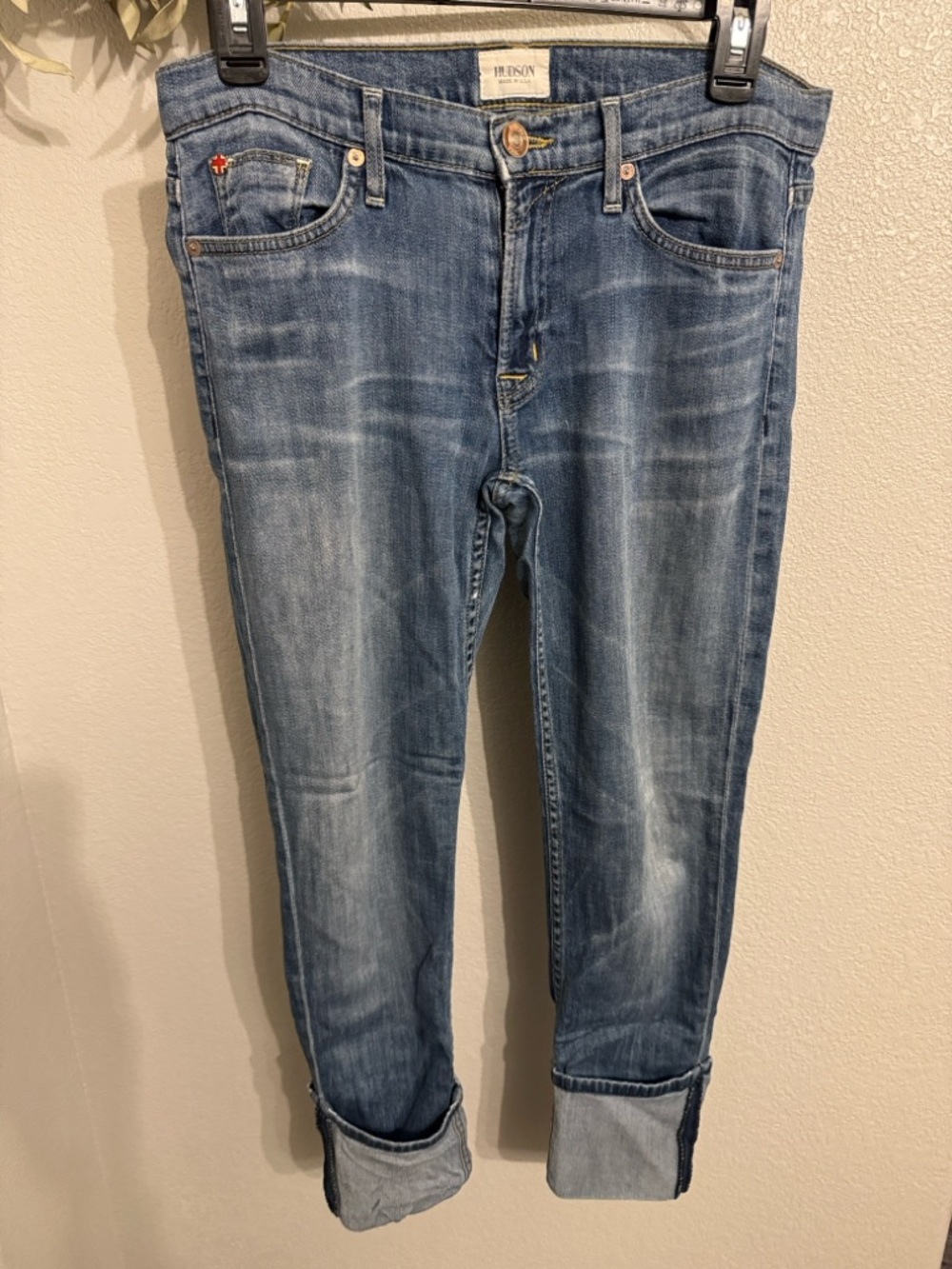 High-Rise Women’s Jeans in Medium Blue by